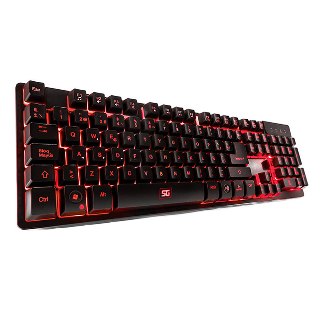 Teclado Gamer Vorago Start The Game KB-502 | Teclas multimedia | 4 Colores