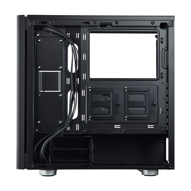 Gabinete Corsair 275R Negro Carbide Series, 2 Ventiladores, ATX - CC-9011130-WW