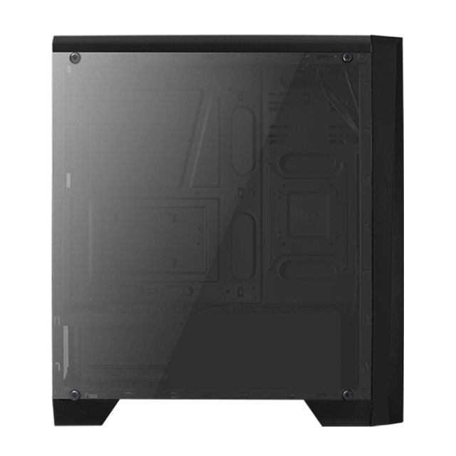 Gabinete Aerocool Cylon RGB Negro, Cristal Templado, 1 Ventilador, ATX - 4718009152335