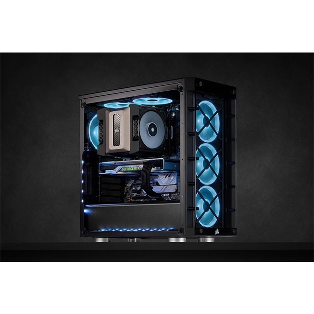 Disipador para CPU Corsair A500, 2 Ventiladores ML120 - CT-9010003-WW