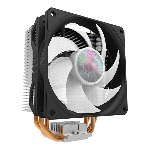 Disipador para CPU Cooler Master Hyper 212 ARGB, 2 Ventiladores, Iluminacion ARGB - RR-2V2L-18PA-R1