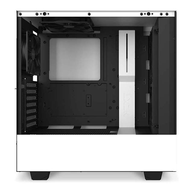 Gabinete NZXT H510 Elite Blanco, ATX, Cristal Templado, 4 Ventiladores - CA-H510E-W1