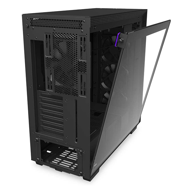 Gabinete NZXT H710 Negro, ATX, Cristal Templado, 2 Ventiladores - CA-H710B-B1