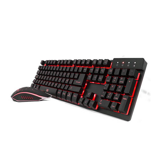 Combo de Teclado y Mouse Vorago Start The Game KM-500 | 4 Colores | Español