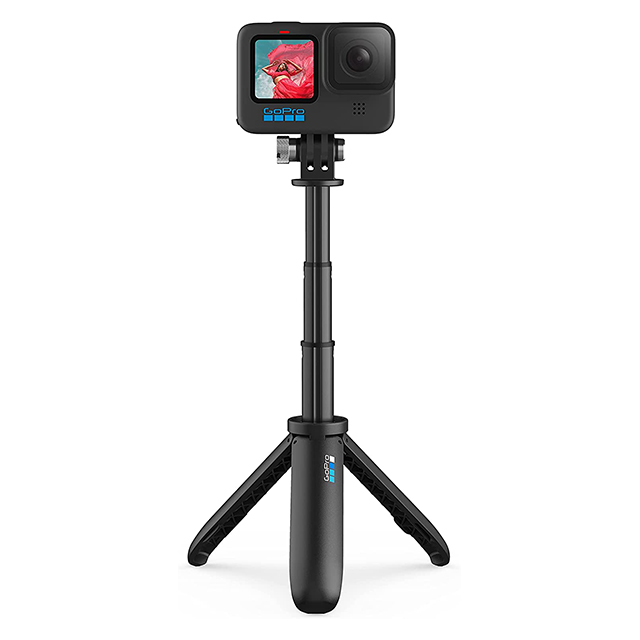 GoPro Shorty | Mini Extension Pole + Tripod | Compatible con GoPro Hero 7 Silver, Hero 8 Black, Hero 9 y Hero 10 - AFTTM-001