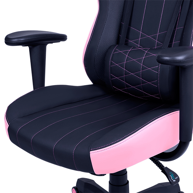 Silla Gamer Cooler Master Caliber E1 | Rosa | Reclinable | 120Kg - CMI-GCE1-PK