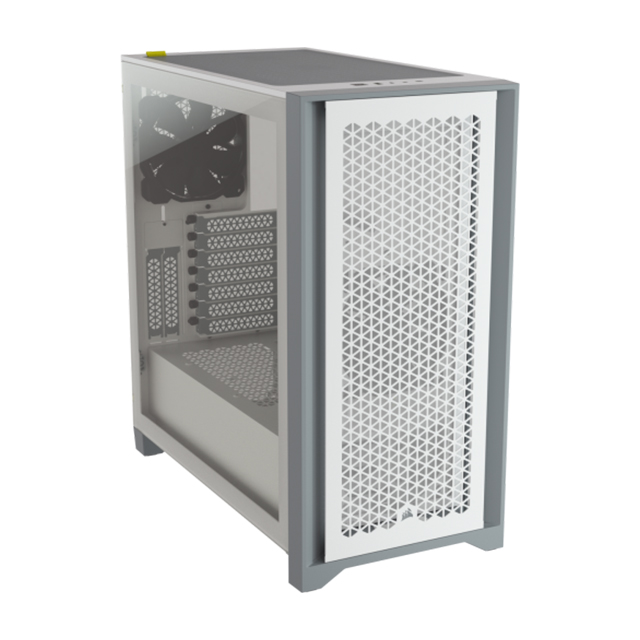 Gabinete Corsair 4000D Airflow Blanco, Cristal Templado, 2 Ventiladores, ATX - CC-9011201-WW