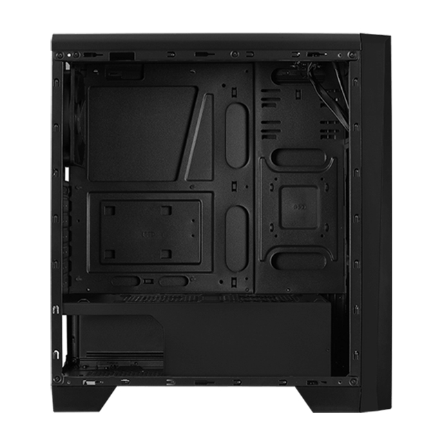 Gabinete Aerocool Cylon RGB Negro, Cristal Templado, 1 Ventilador, ATX - 4718009152335