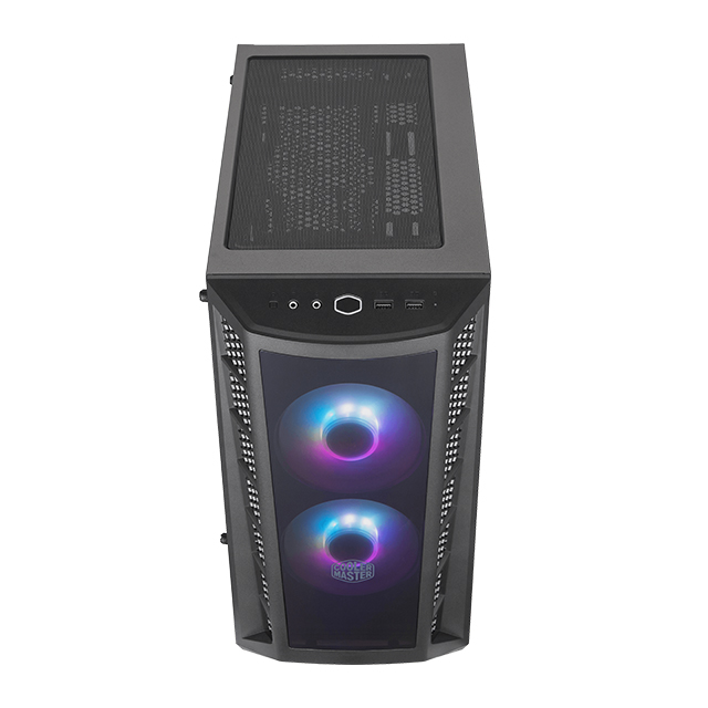 Gabinete Cooler Master MasterBox MB320L ARGB, Micro-ATX Cristal Templado, 2 Ventiladores - MCB-B320L-KGNN-S02