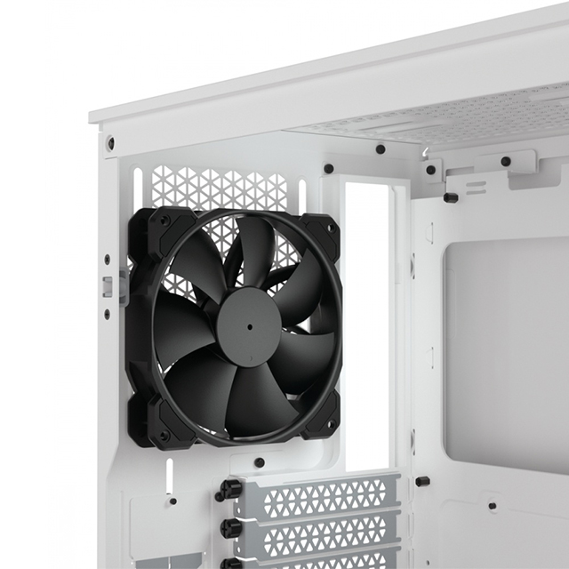 Gabinete Corsair 4000D Blanco, Cristal Templado, 2 Ventiladores, ATX - CC-9011199-WW