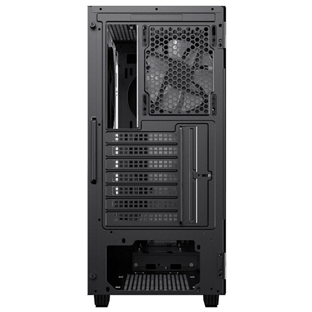 Gabinete Munfrost Fulgor Black, Cristal Templado, 1 Ventilador ARGB, Tecnologia Munfrost COC, ATX