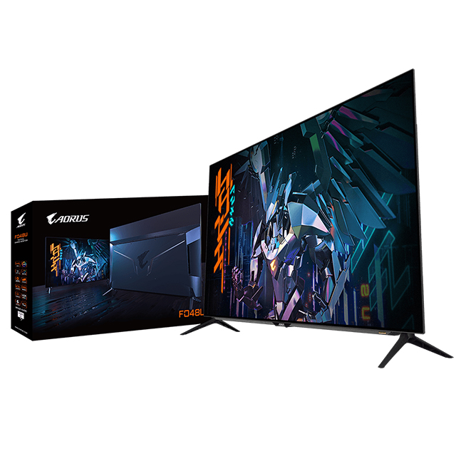 Monitor Gigabyte Aorus FO48U SA 47.53", 3840 x 2160 UHD, HDR10, 1MS, 120Hz, OLED, HDMI, Displayport, AMD FreeSync Pemium, Bocinas