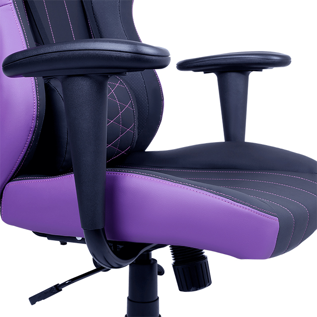 Silla Gamer Cooler Master Caliber E1 | Morada | Reclinable | 120Kg - CMI-GCE1-PR