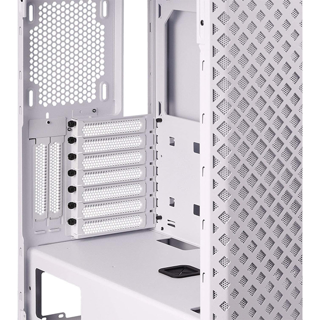 Gabinete XPG Defender Pro Blanco, Cristal Templado, 3 Ventiladores ARGB, Soporte GPU Vertical, ATX - DEFENDER PRO-WHCWW