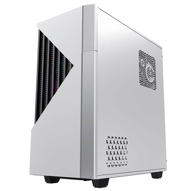 Gabinete Munfrost Panda Pro White, E-ATX, Cristal Templado, 2 Ventiladores ARGB