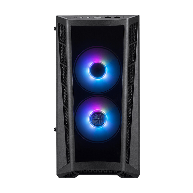 Gabinete Cooler Master MasterBox MB320L ARGB, Micro-ATX Cristal Templado, 2 Ventiladores - MCB-B320L-KGNN-S02