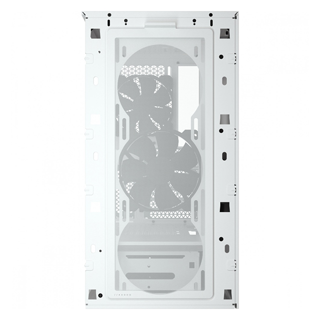 Gabinete Corsair 4000D Blanco, Cristal Templado, 2 Ventiladores, ATX - CC-9011199-WW