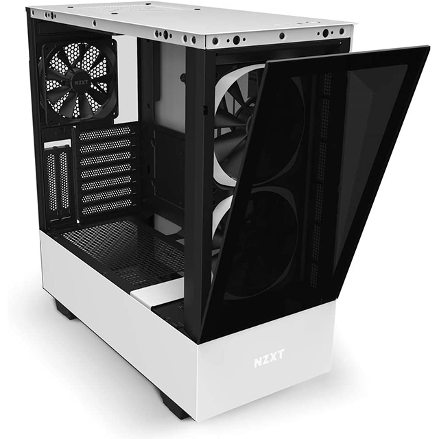 Gabinete NZXT H510 Elite Blanco, ATX, Cristal Templado, 4 Ventiladores - CA-H510E-W1