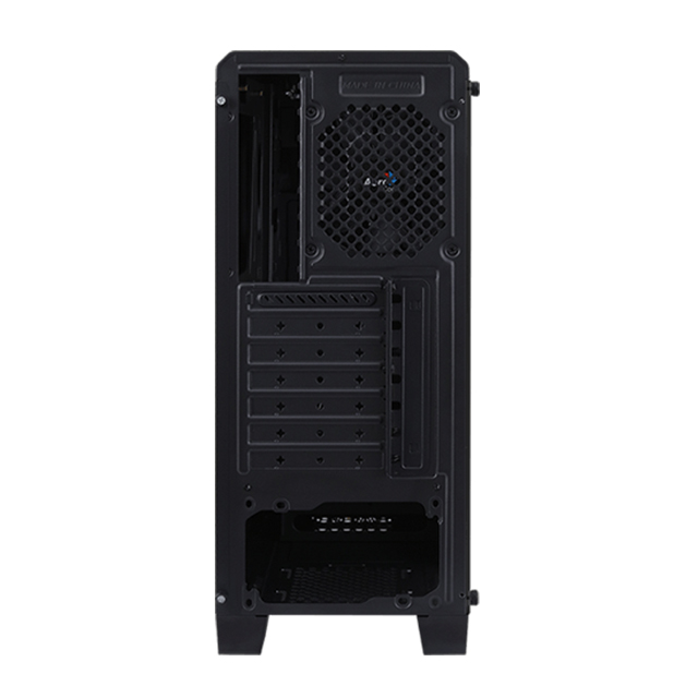 Gabinete Aerocool Cylon RGB Negro, Cristal Templado, 1 Ventilador, ATX - 4718009152335