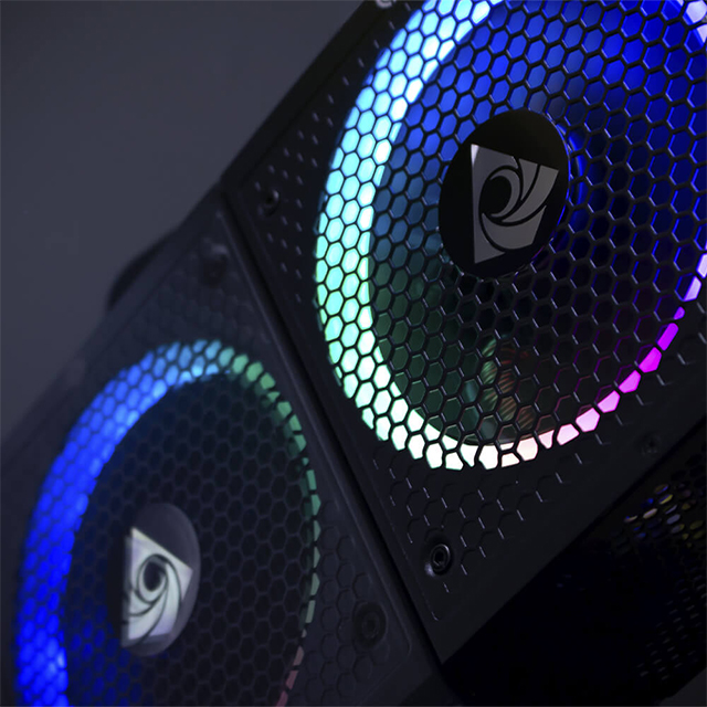 Fuente de Poder Munfrost Power Box RGB-550, 550w, 80 Plus Gold