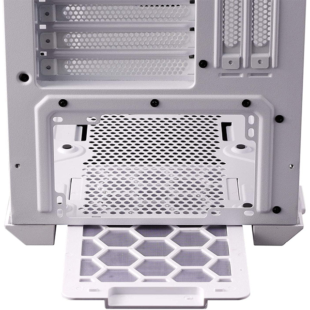 Gabinete XPG Defender Pro Blanco, Cristal Templado, 3 Ventiladores ARGB, Soporte GPU Vertical, ATX - DEFENDER PRO-WHCWW