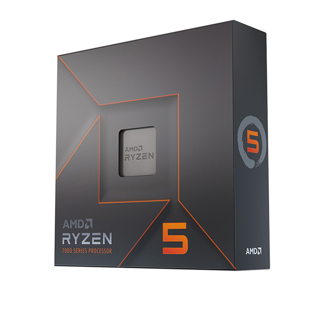 Procesador AMD Ryzen 5 7600X, 6 Cores, 12 Threads, 4.7GHz Base, 5.3GHz Max, Socket AM5, Radeon Graphics - 100-100000593WOF