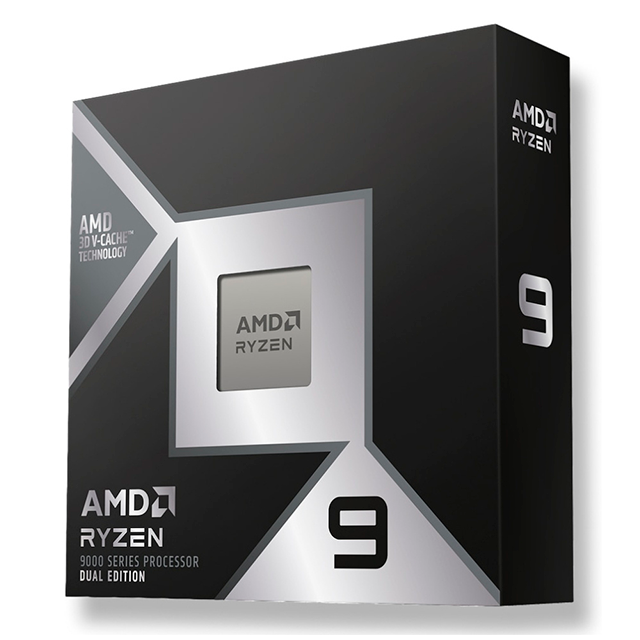 Procesador AMD Ryzen 9 9950X3D2 Dual Edition, 16 núcleos, 32 hilos, 4.3 GHz base, 5.6 GHz turbo, AM5, 3D V-Cache, Radeon Graphics – 100-100001978WOF