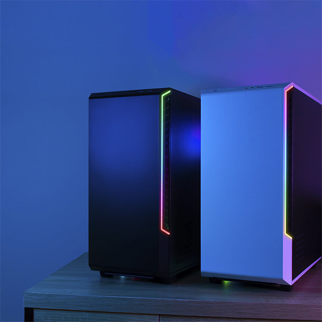 Gabinete Munfrost Panda Negro RGB, ATX, Cristal Templado, 1 Ventilador ARGB