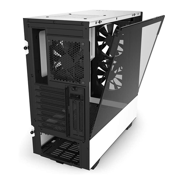 Gabinete NZXT H510 Elite Blanco, ATX, Cristal Templado, 4 Ventiladores - CA-H510E-W1