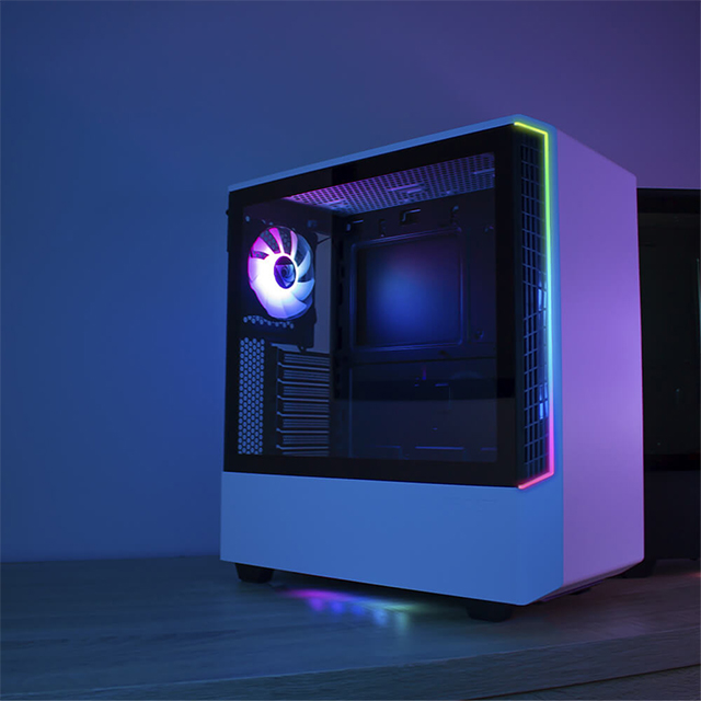 Gabinete Munfrost Panda Negro RGB, ATX, Cristal Templado, 1 Ventilador ARGB