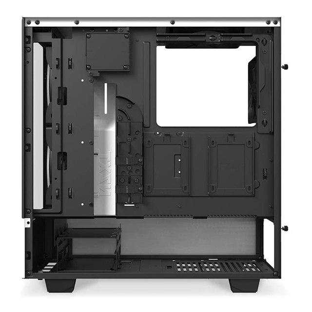 Gabinete NZXT H510 Elite Blanco, ATX, Cristal Templado, 4 Ventiladores - CA-H510E-W1