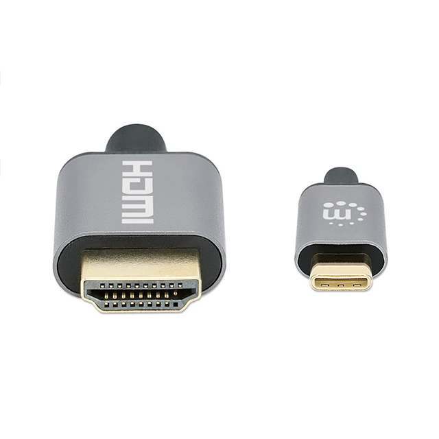 Cable USB-C a HDMI 4K, Modo DP Alt, Conversión de Video, Longitud 1 m – 152235