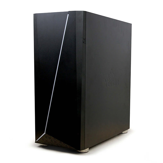 Gabinete Yeyian Armageddon 2200, Cristal Templado, 3 ventiladores RGB - YGA-68809