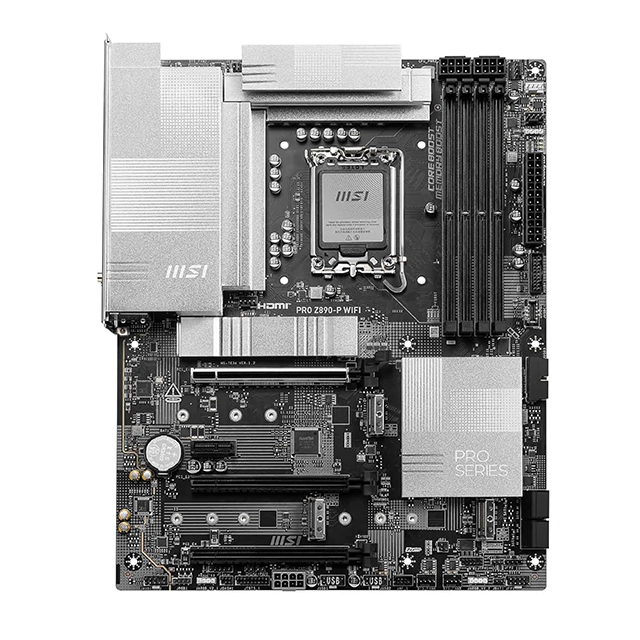 Tarjeta Madre MSI PRO Z890-P WIFI, ATX, 14th Gen Intel, LGA 1851, DDR5 7800MHz, PCIe 5.0, Wi-Fi 7, Bluetooth v5.4 - PRO-Z890-P-WIFI