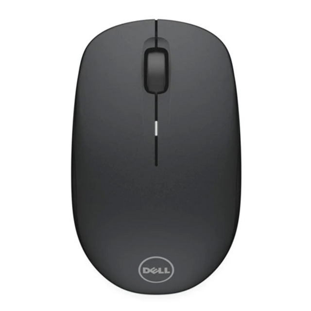 Mouse Dell WM126, Inalámbrico, 1,000 DPI Óptico, Negro - 570-AALK