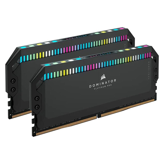 Memoria RAM Corsair Dominator Platinum, 64GB, 2x32, DDR5, 6000Mhz, RGB - CMT64GX5M2B6000C40