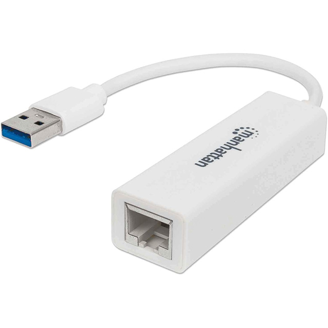 Adaptador de Red Manhattan USB 3.2, 10/100/1000 Mbps - 506847