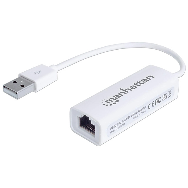 Adaptador de Red Manhattan USB 2.0, 10/100 Mbps - 506731