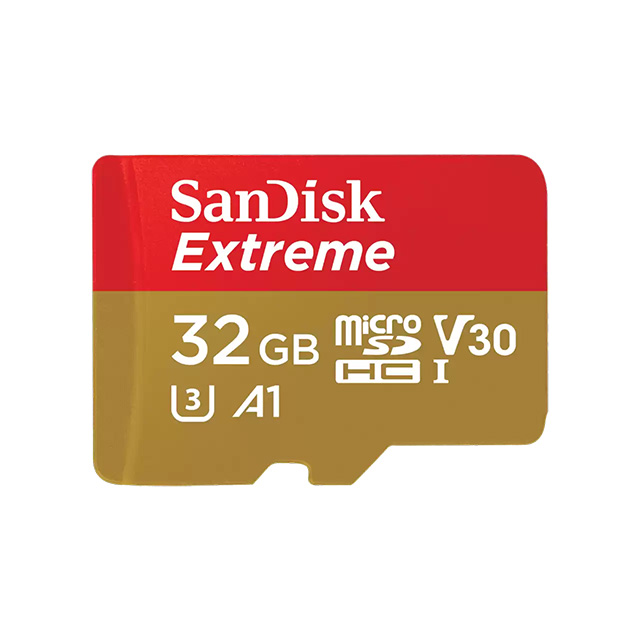 Memoria Micro SDXC SanDisk Extreme 32GB, Clase 10, 170/80 MB/s - SDSQXAF-032G-GN6MA