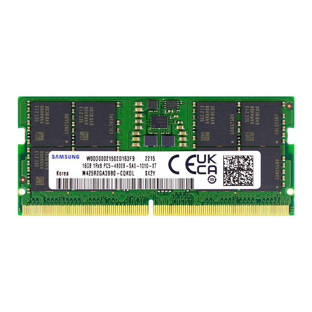 Memoria RAM SO-DIMM Samsung, 16GB, DDR5, 4800Mhz - M425R2GA3BB0-CQK