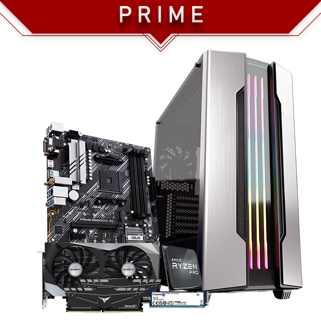 PC Gamer Prime | AMD Ryzen 7 PRO 4750G  | Nvidia RTX 3050 6GB | 16GB 3200Mhz | 500GB SSD NVMMe M.2