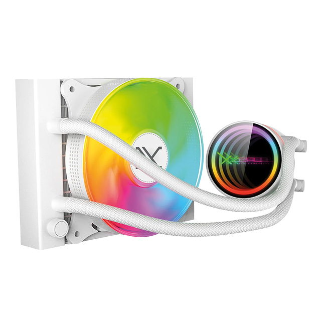 Enfriamiento Liquido Xzeal XZ-409, 120mm, ARGB, Blanco - XZCO409W