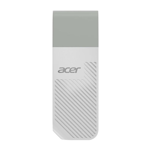 Memoria USB Acer UP300, 128GB, USB A 3.2, Lectura 120MB/s, Escritura 100MB/s, Blanco - BL.9BWWA.567