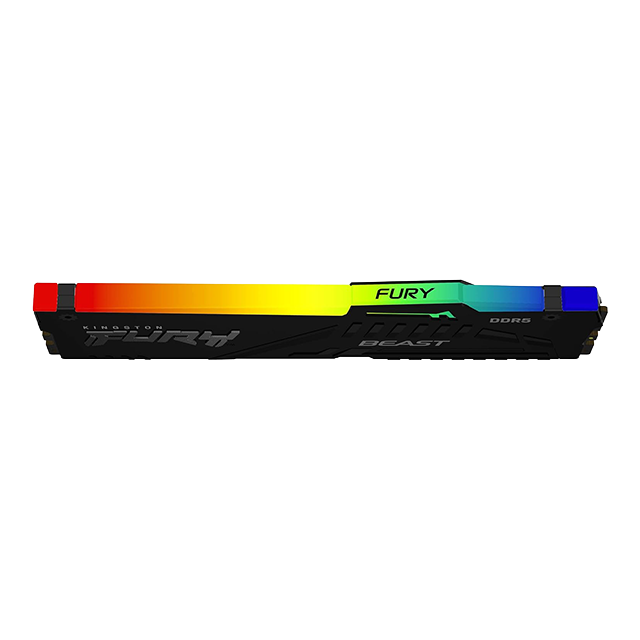 Memoria RAM Kingston Fury Beast 16 GB, DDR5, 5200 MT/s XMP, RGB, CL40 – KF552C40BBA-16 - DDR5-LOCK