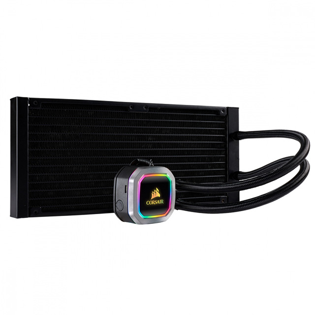 Enfriamiento Liquido Corsair iCUE H100i RGB Platinum, 240mm, Negro, Recertificado - CW-9060039-WW/RF