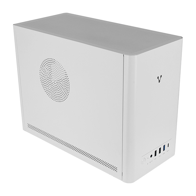 Gabinete Vorago GAB-210, Micro-ATX, Mini-ITX, 1 Ventilador, Fuente 500W Incluida, Blanco - GAB-210-WH