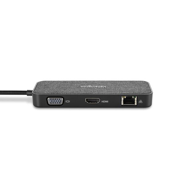 Adaptador Hub Kensington SD1650P USB C, Multipuerto USB C con 2 Puertos USB 3.2, HDMI, VGA, Ethernet, USB Tipo-C 100w - K34020WW