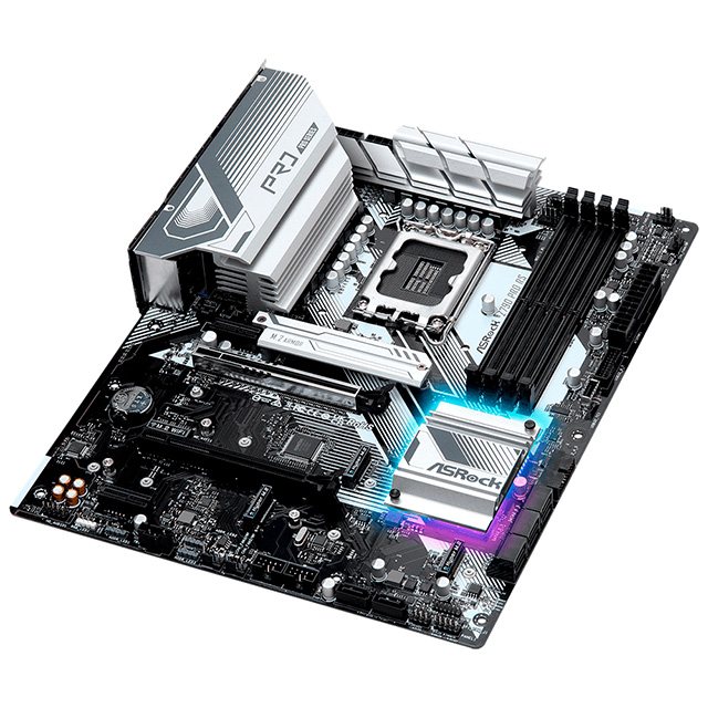 Tarjeta Madre ASRock Z790 PRO RS, 12th, 13th & 14th Gen Intel, ATX, LGA 1700, DDR5 7200Mhz, 3x M.2, PCIe 4.0