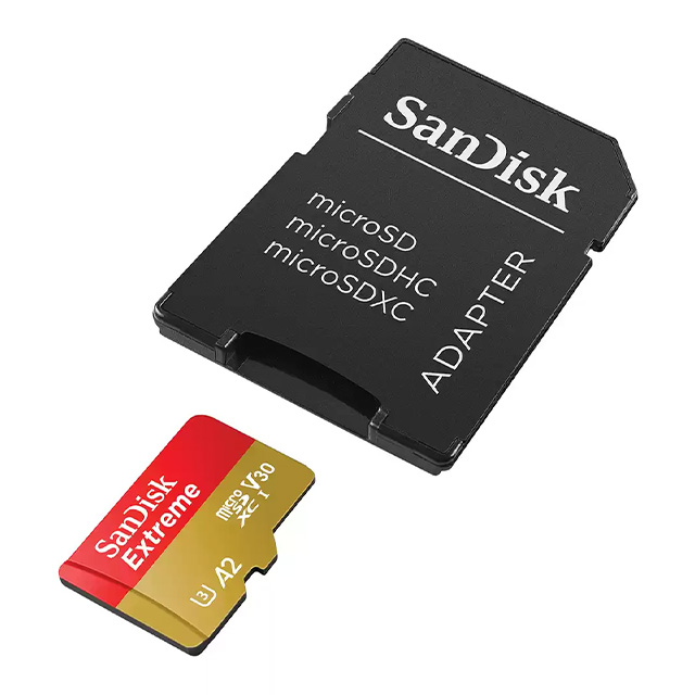 Memoria Micro SDXC SanDisk Extreme 32GB, Clase 10, 170/80 MB/s - SDSQXAF-032G-GN6MA