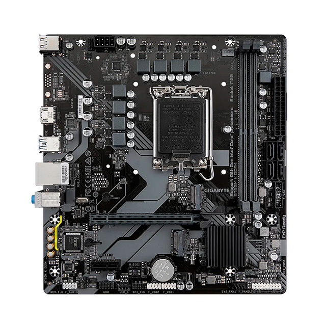 Tarjeta Madre Gigabyte B760M K, Micro-ATX, LGA 1700, DDR4 5333Mhz, 2x M.2, PCIe 4.0